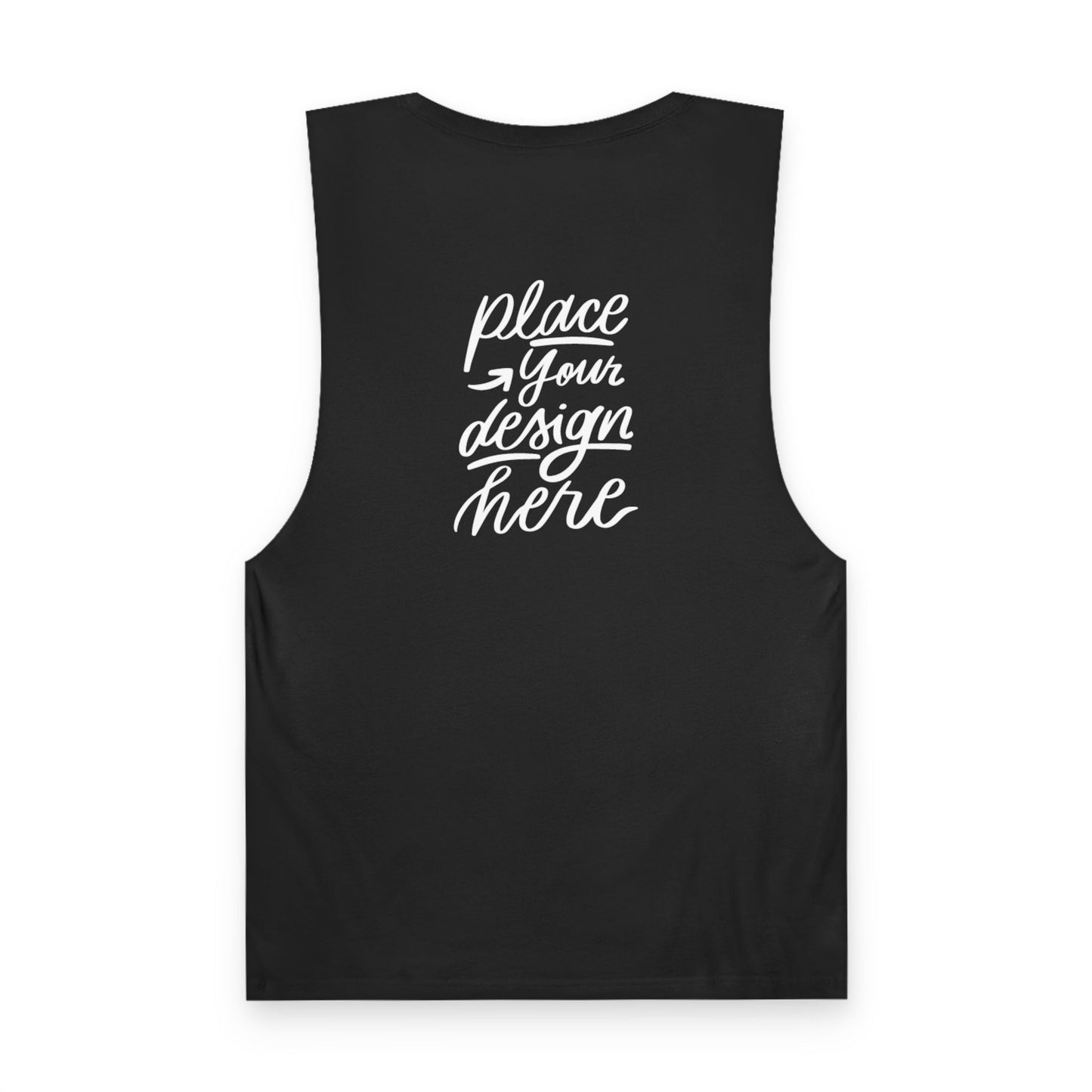 Barnard Tank Top – Customizable Athletic Muscle Tee (Place Your Design Here)