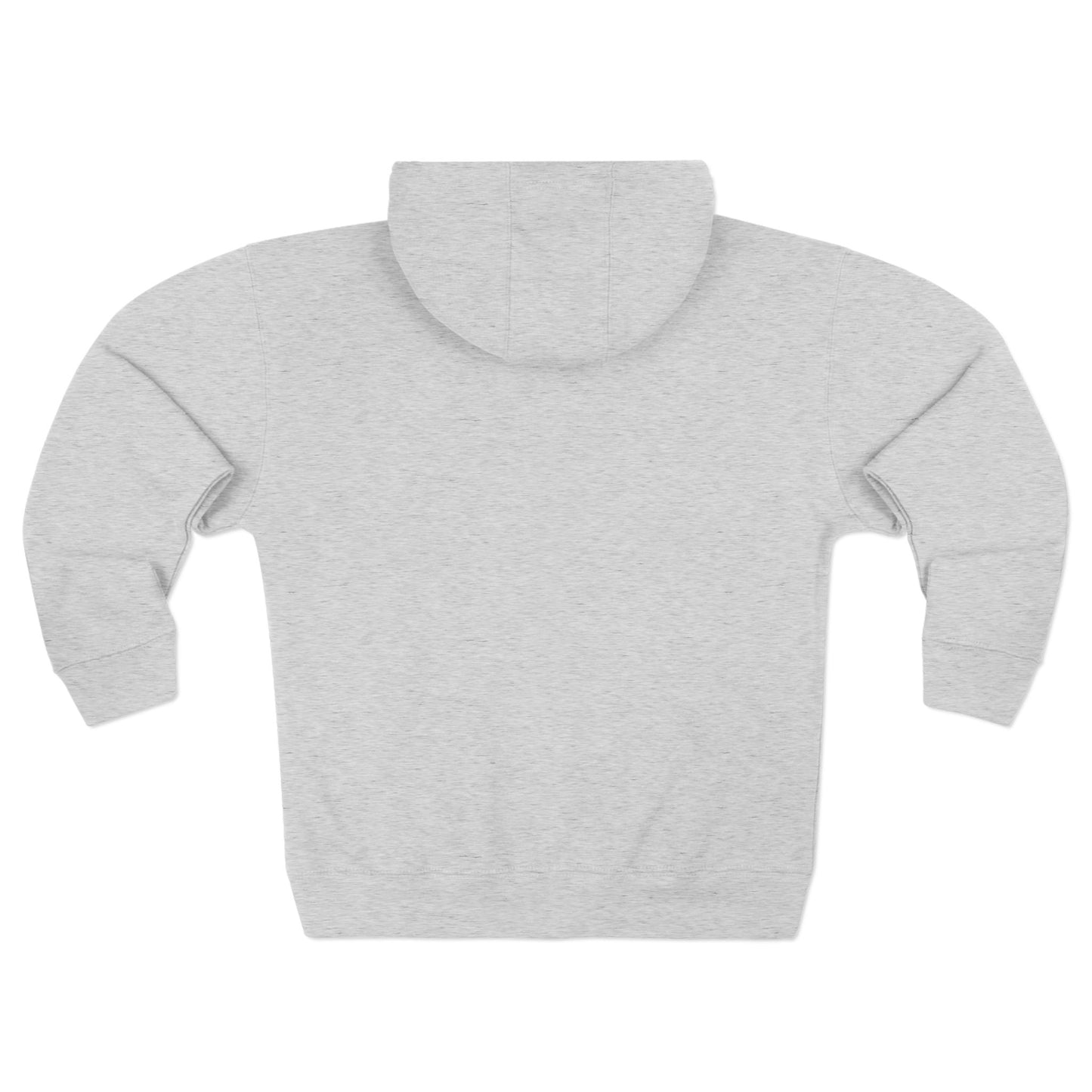Zip Hoodie — Custom Chest Design Zip-Up Hoodie