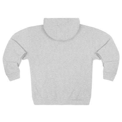 Zip Hoodie — Custom Chest Design Zip-Up Hoodie