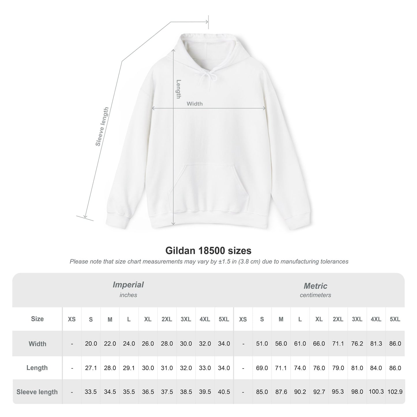 White Custom Hoodie — 'Place Your Design Here' Mockup Pullover