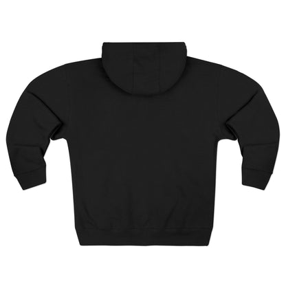 Zip Hoodie — Custom Chest Design Zip-Up Hoodie