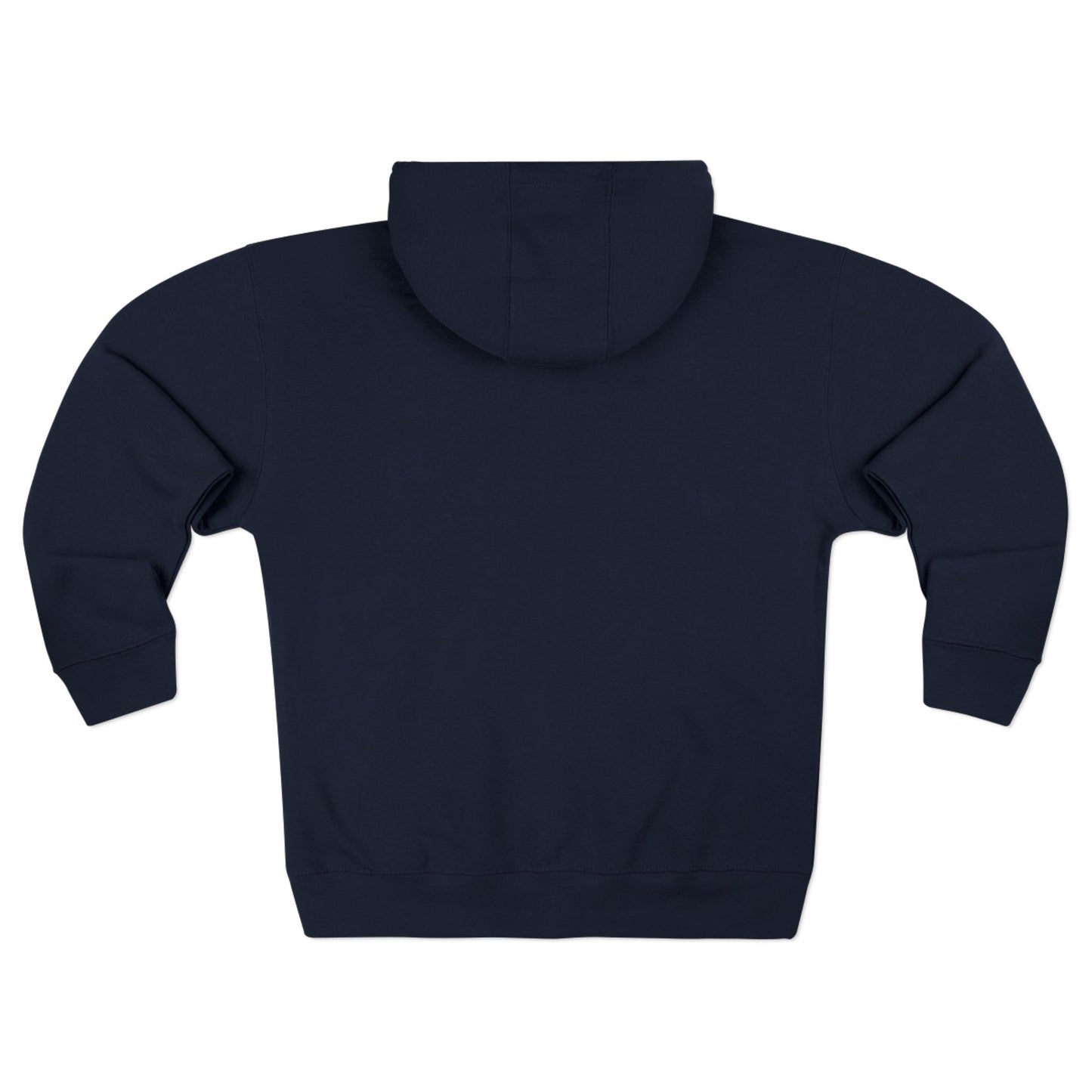 Zip Hoodie — Custom Chest Design Zip-Up Hoodie