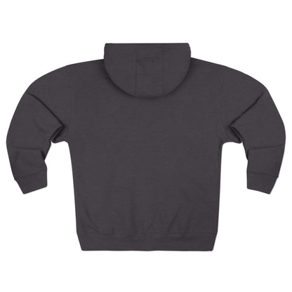 Zip Hoodie — Custom Chest Design Zip-Up Hoodie