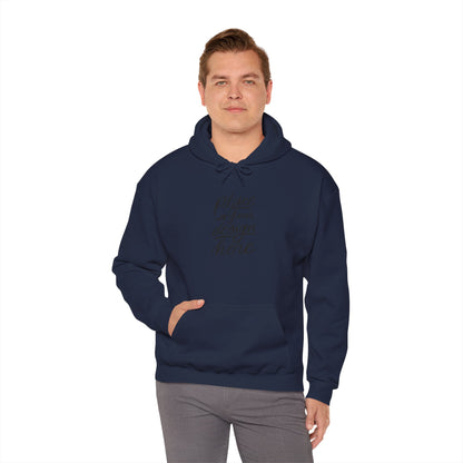 White Custom Hoodie — 'Place Your Design Here' Mockup Pullover