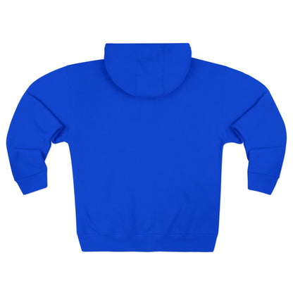 Zip Hoodie — Custom Chest Design Zip-Up Hoodie